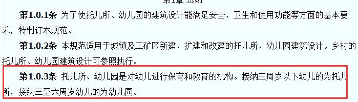 托兒所、幼兒園建筑設(shè)計(jì)規(guī)范截圖